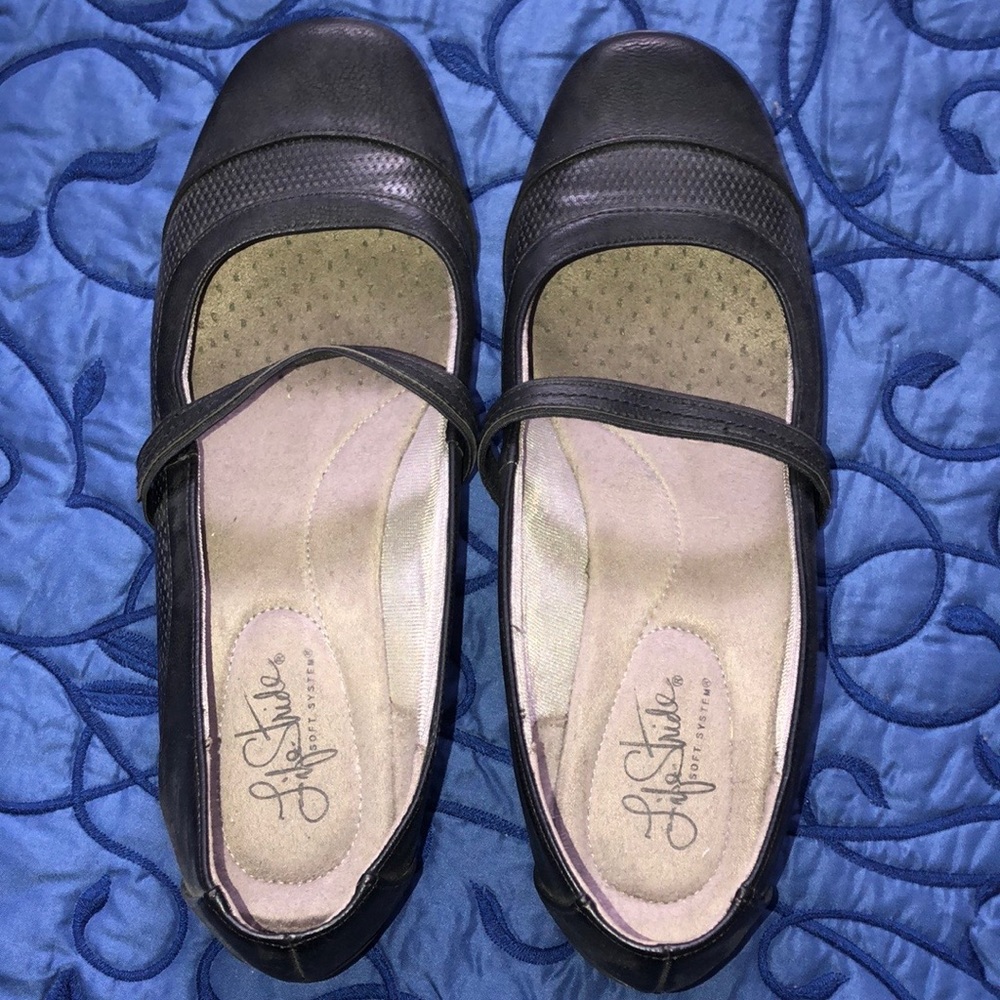 Pair of Mary Jane flats